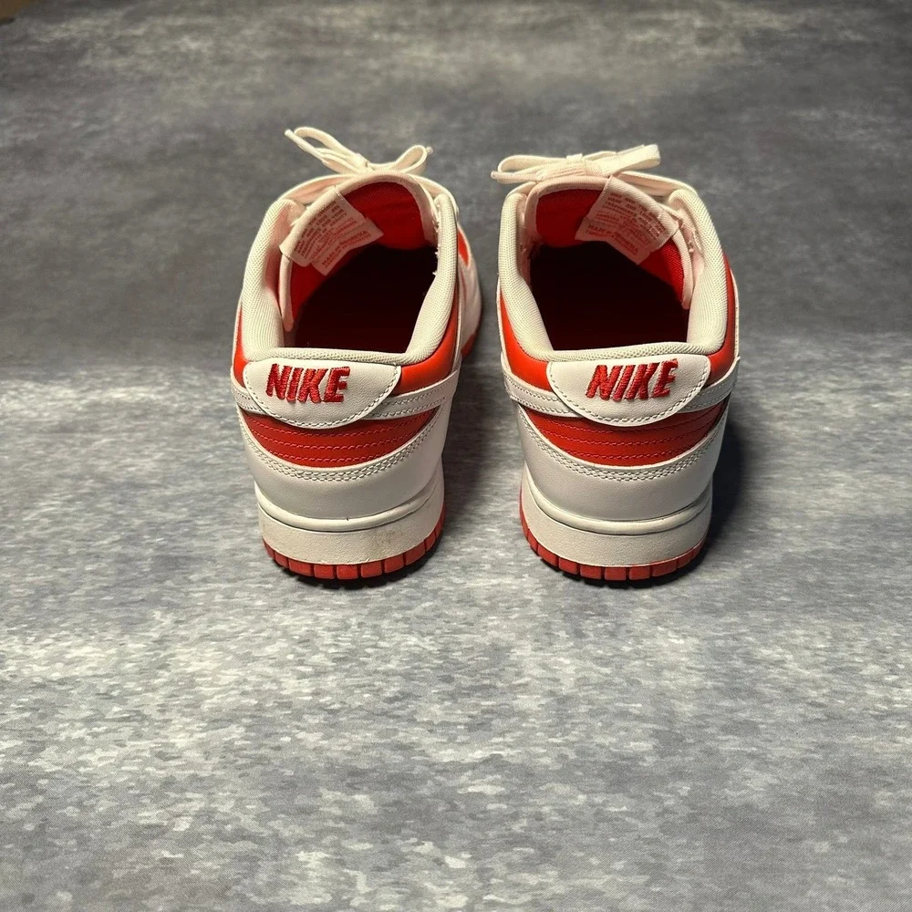 Nike Dunk Low Championship Red White Red Men's Sneakers Size US 11.5‎ DD1391-600